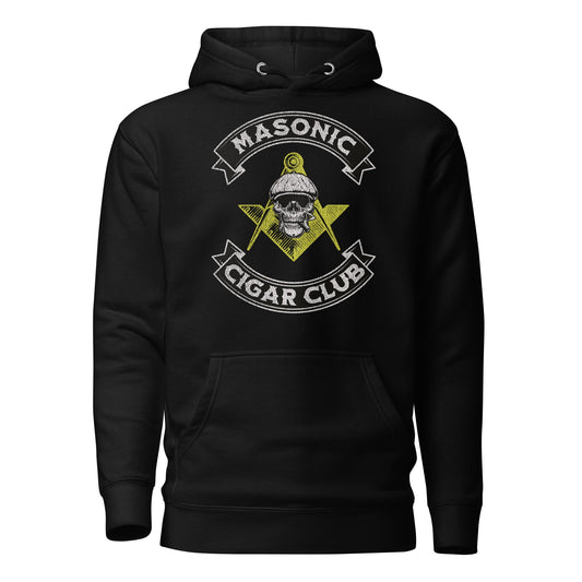 Masonic Cigar Club Hoodie - Cigar Style Hoodies - Cigar Style Co.