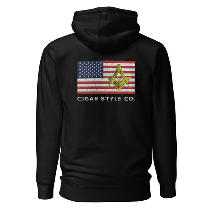 Masonic Cigar Club Hoodie - Cigar Style Hoodies - Cigar Style Co.