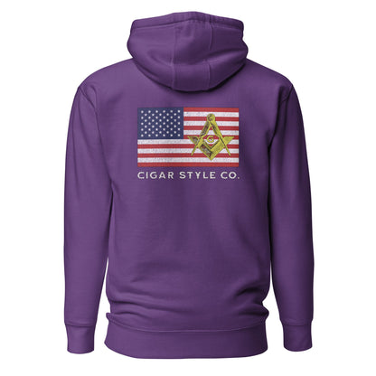 Masonic Cigar Club Hoodie - Cigar Style Hoodies - Cigar Style Co.