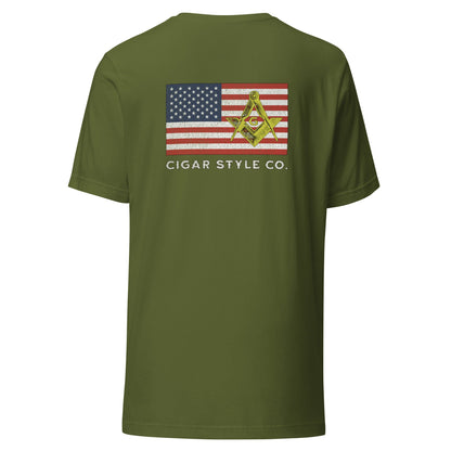 Masonic Cigar Club T-Shirt - Cigar Style T-Shirts - Cigar Style Co.