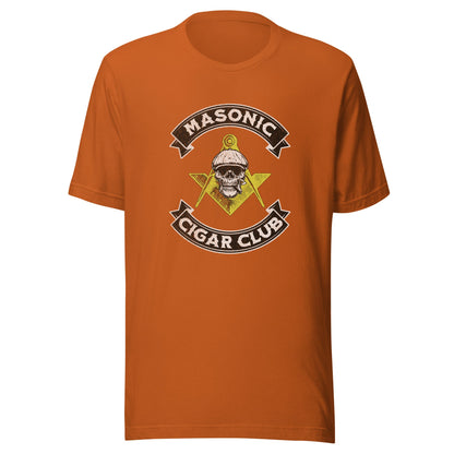 Masonic Cigar Club T-Shirt - Cigar Style T-Shirts - Cigar Style Co.