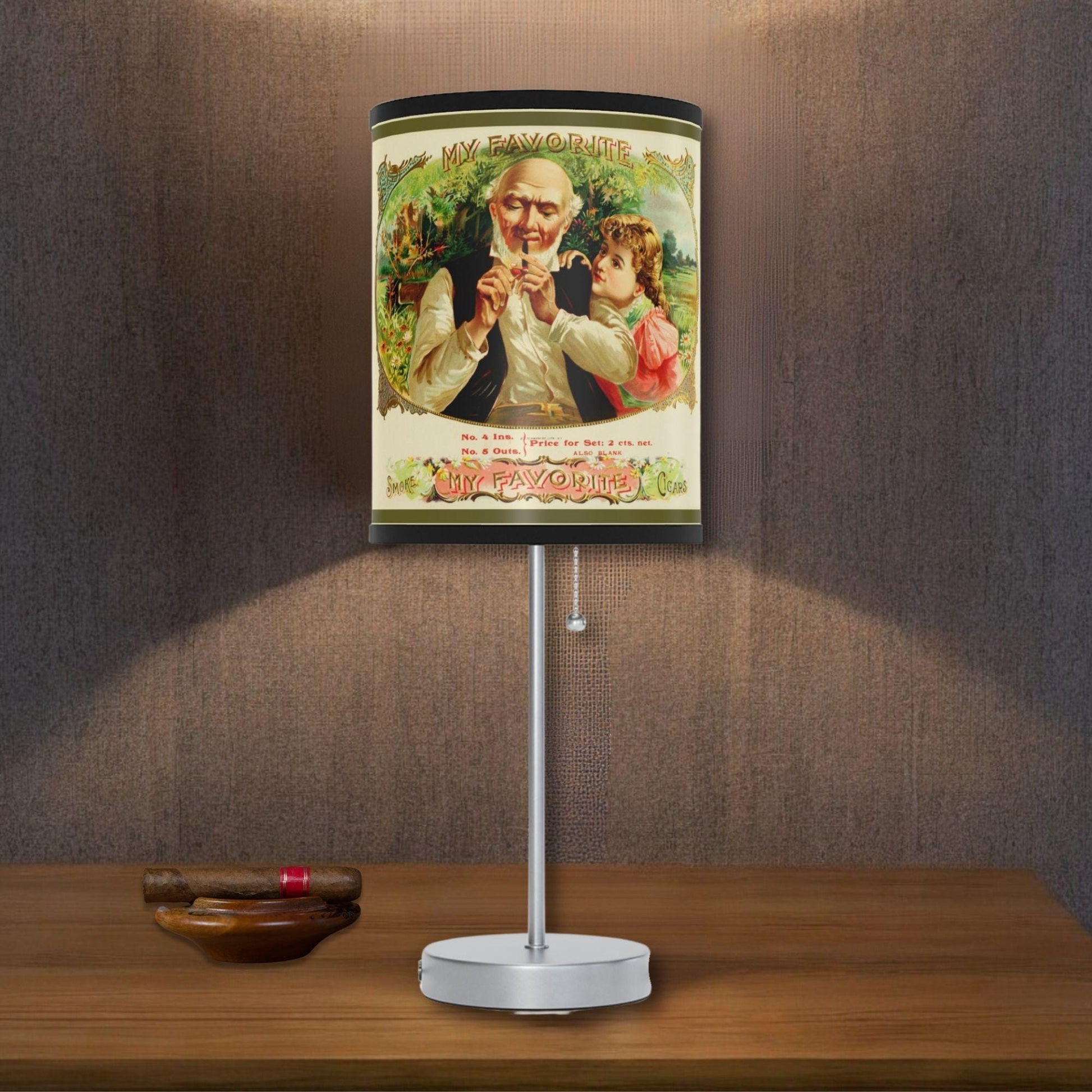My Favorite Vintage Cigar Lamp - Cigar Style Co.