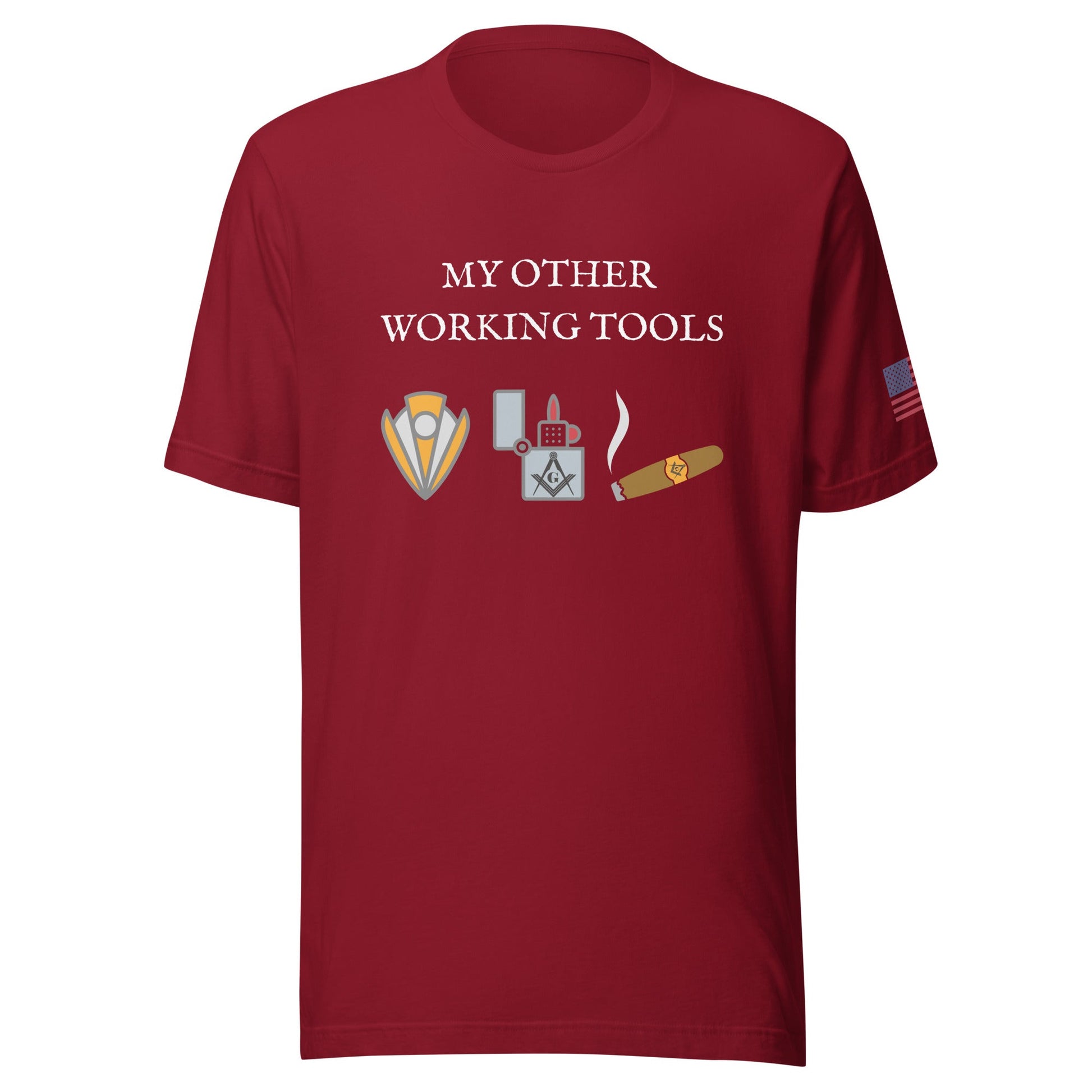 My Other Working Tools Masonic T-Shirt - Cigar Style Co. T-Shirts - Cigar Style Co.