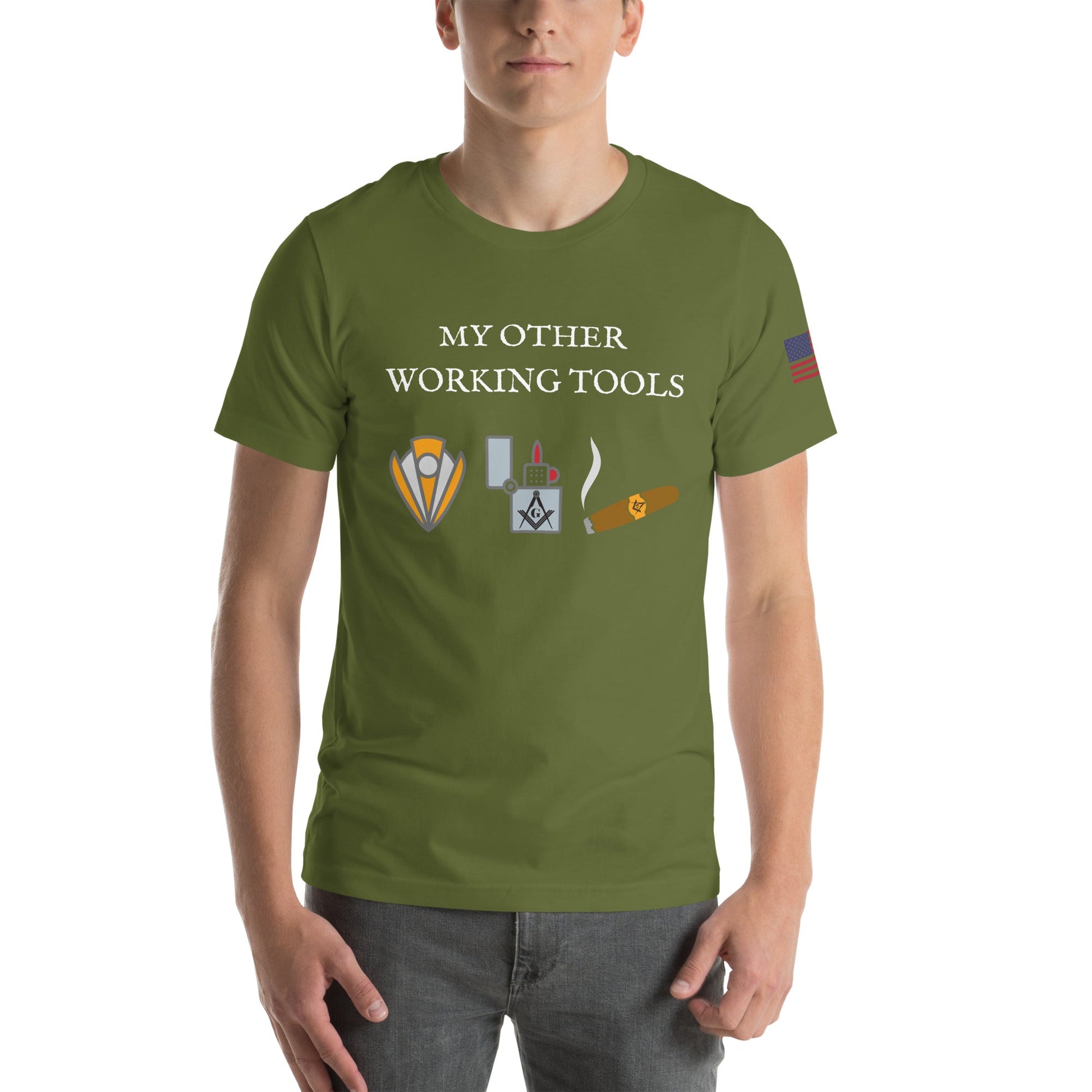 My Other Working Tools Masonic T-Shirt - Cigar Style Co. T-Shirts - Cigar Style Co.