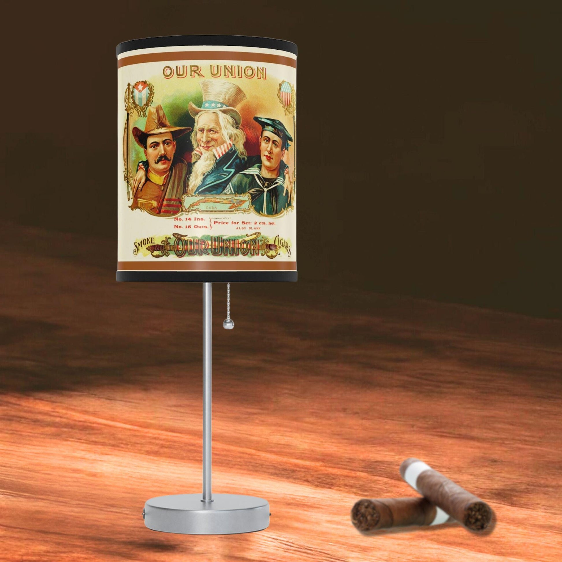 Our Union Vintage Cigar Lamp - Cigar Style Co.