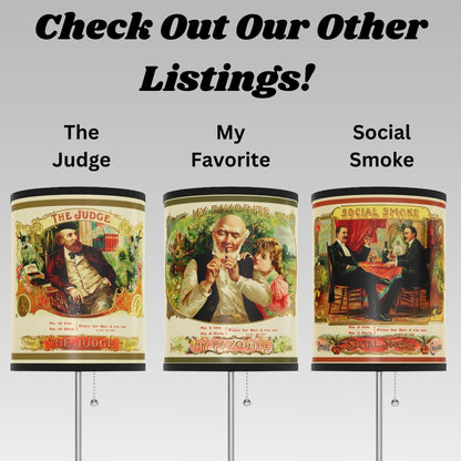 Our Union Vintage Cigar Lamp - Cigar Style Co.