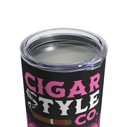 Pink Smoke Cigar Style Tumbler 10 oz. - Cigar Style Co.