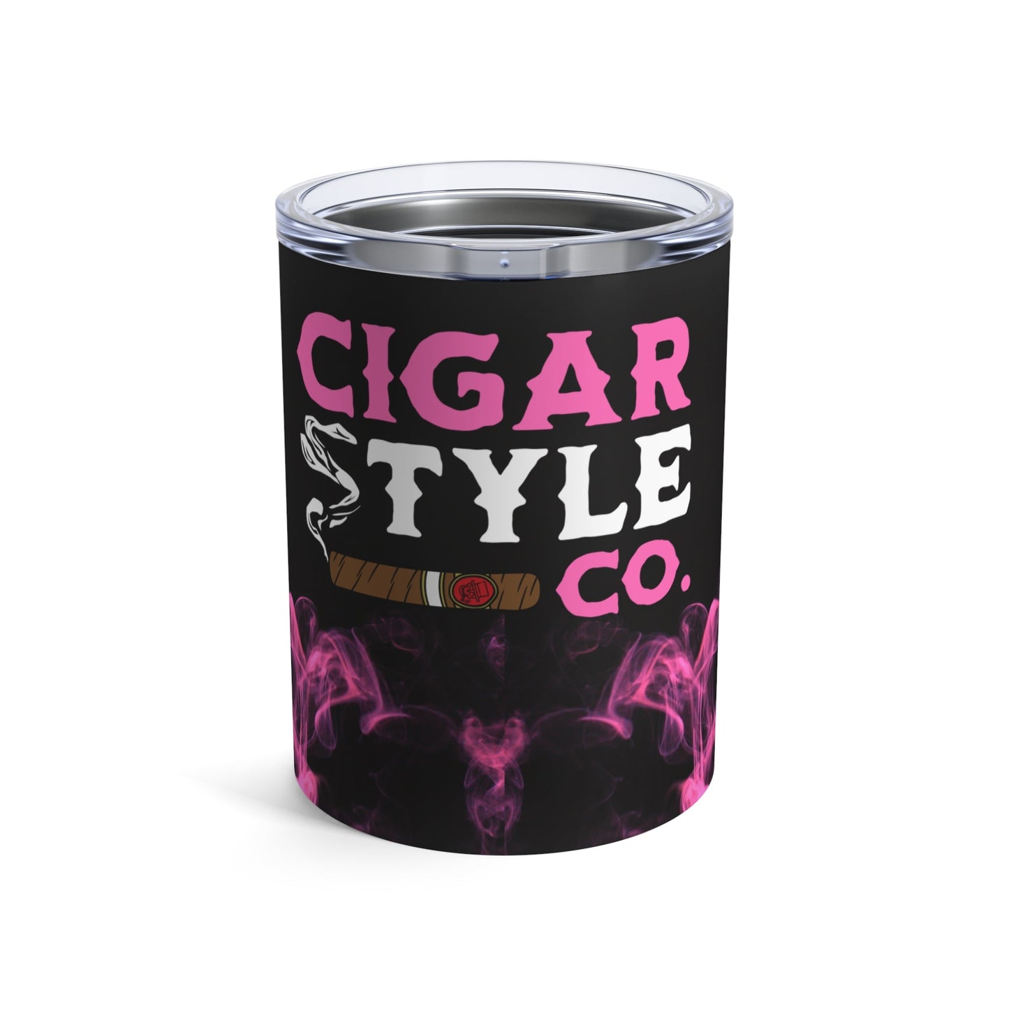 Pink Smoke Cigar Style Tumbler 10 oz. - Cigar Style Co.