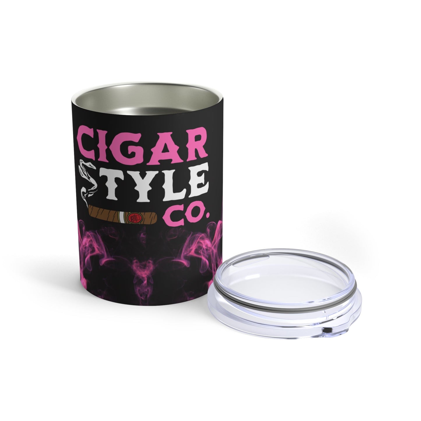 Pink Smoke Cigar Style Tumbler 10 oz. - Cigar Style Co.