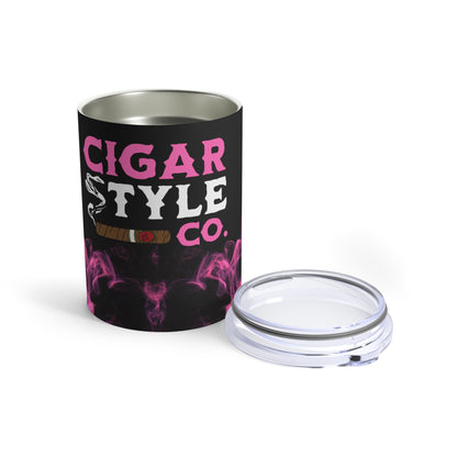 Pink Smoke Cigar Style Tumbler 10 oz. - Cigar Style Co.