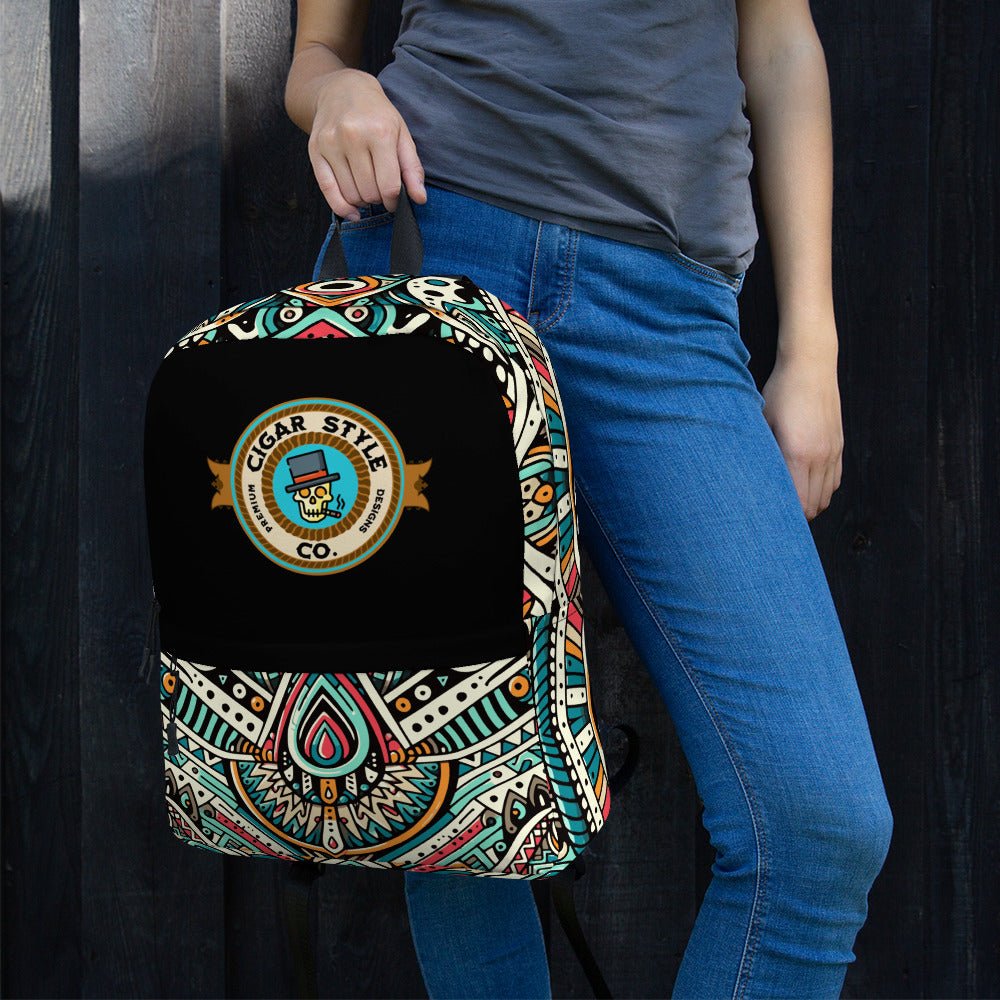 Smokin' Aztec Cigar Backback - Cigar Style Bags - Cigar Style Co.