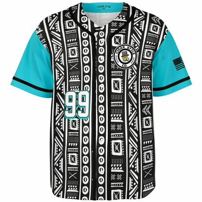 Smokin' Baja Baseball Jersey - Cigar Style Jerseys - Cigar Style Co.