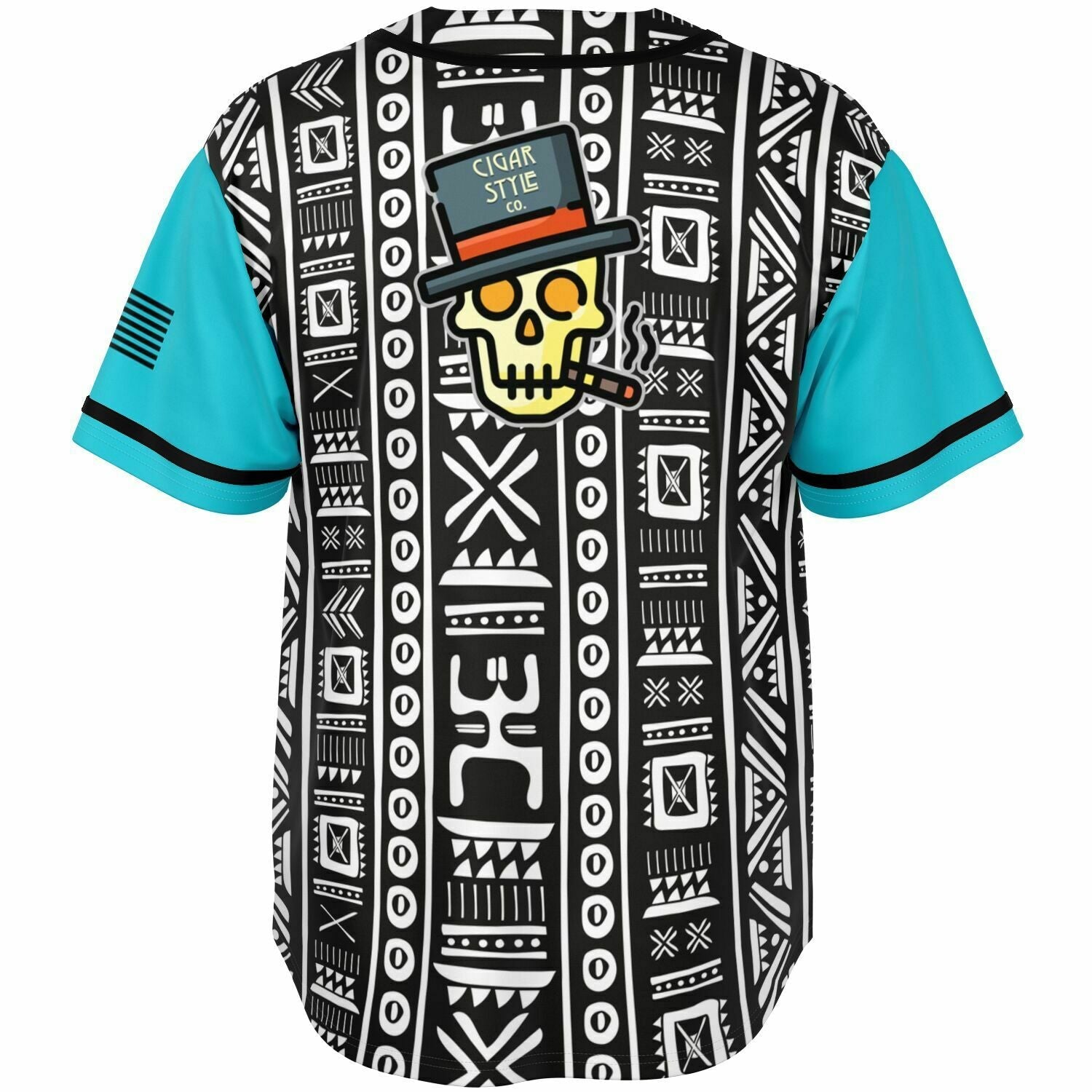 Smokin' Baja Baseball Jersey - Cigar Style Jerseys - Cigar Style Co.