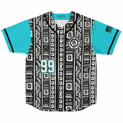 Smokin' Baja Baseball Jersey - Cigar Style Jerseys - Cigar Style Co.