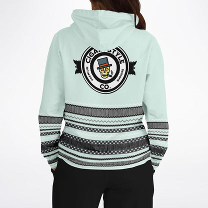 Smokin' Blue Indian Hoodie - Cigar Style Hoodies - Cigar Style Co.