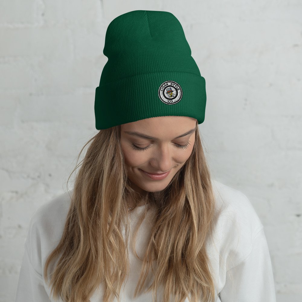 Smokin' Cigar Beanie - Cigar Style Hats - Cigar Style Co.