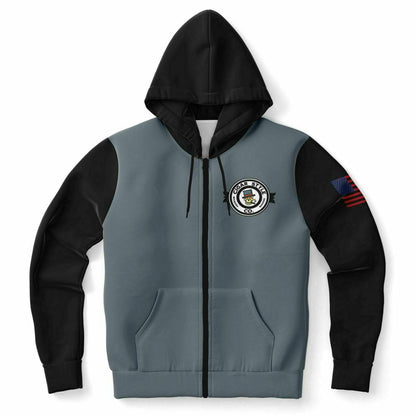 Smokin' Cigar Zip Hoodie - Cigar Style Zip Hoodies - Cigar Style Co.