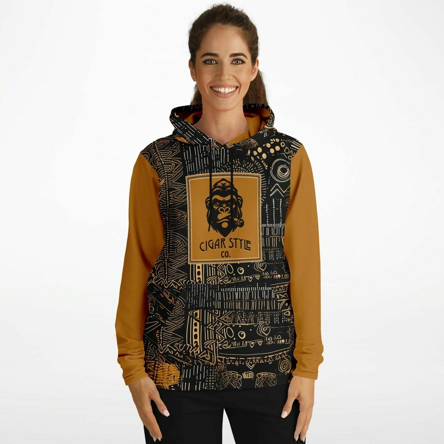 Smokin' Gorilla Hoodie - Cigar Style Hoodies - Cigar Style Co.