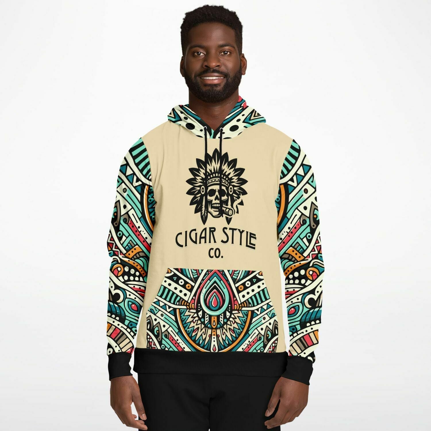 Indian skull hoodie on sale