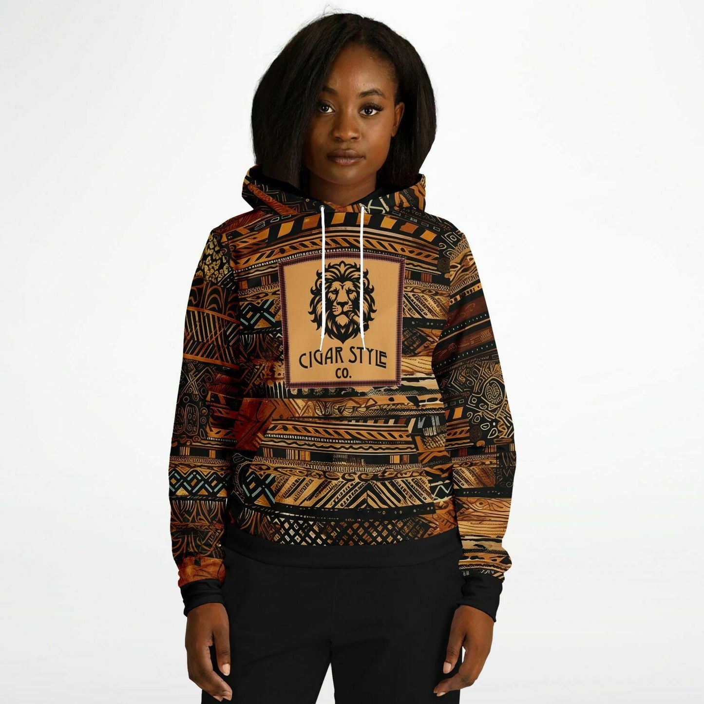 Smokin' Lion Hoodie - Cigar Style Hoodies - Cigar Style Co.