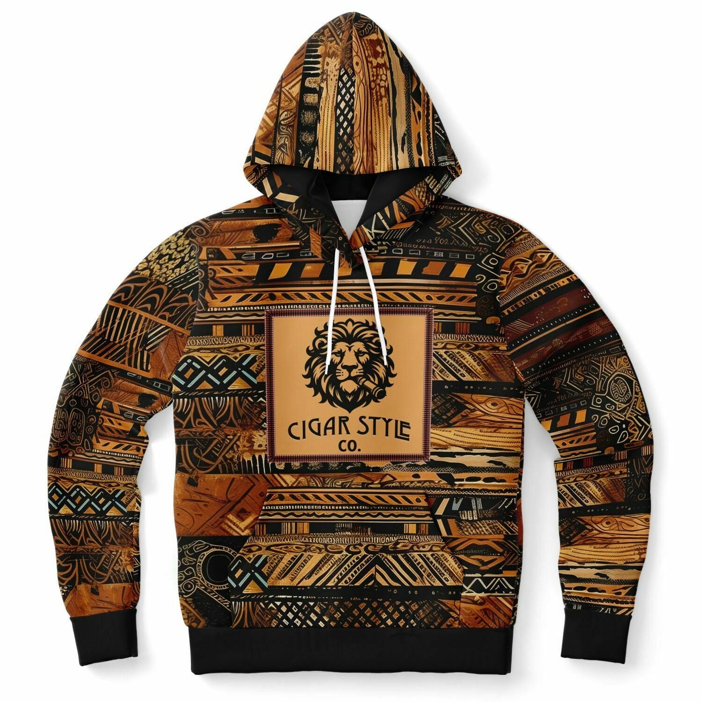 Smokin' Lion Hoodie - Cigar Style Hoodies - Cigar Style Co.