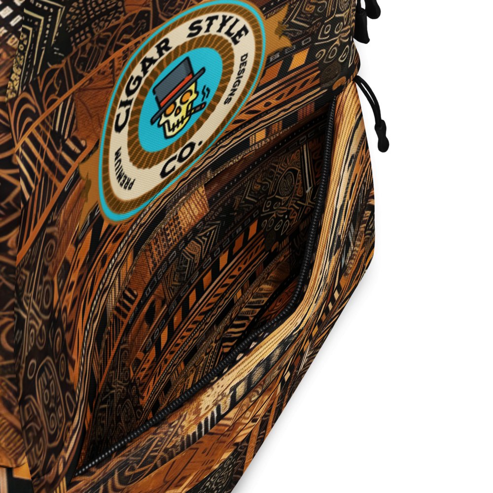 Smokin' Tribal Cigar Backpack - Cigar Style Bags - Cigar Style Co.