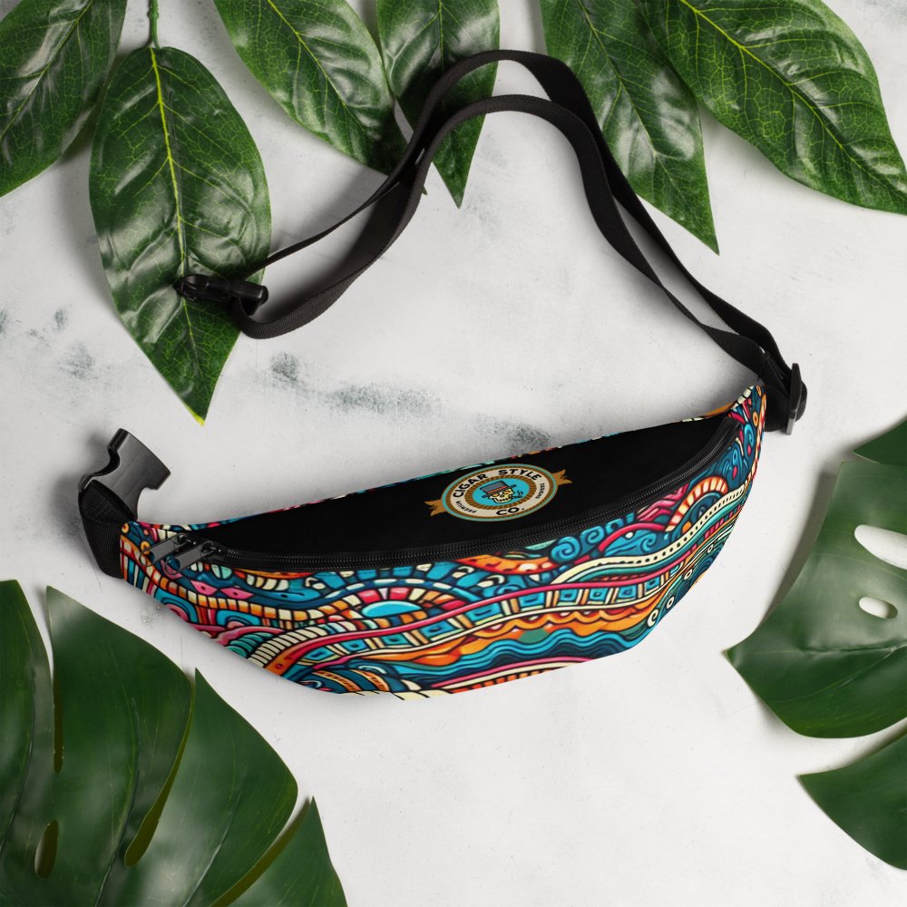 Smokin' Tribal Fanny Pack - Cigar Style Bags - Cigar Style Co.