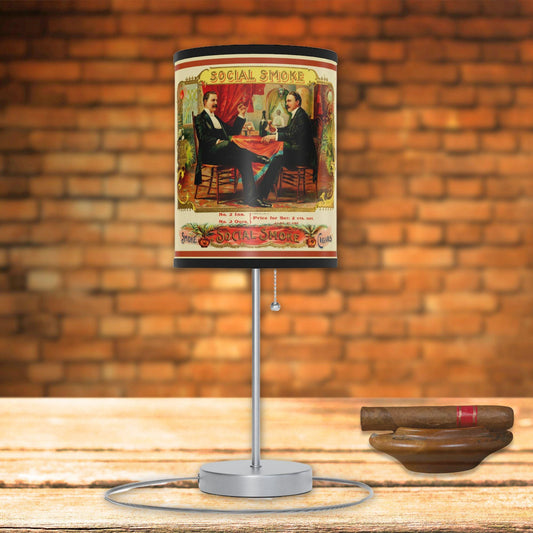 Social Smoke Vintage Cigar Lamp - Cigar Style Co.