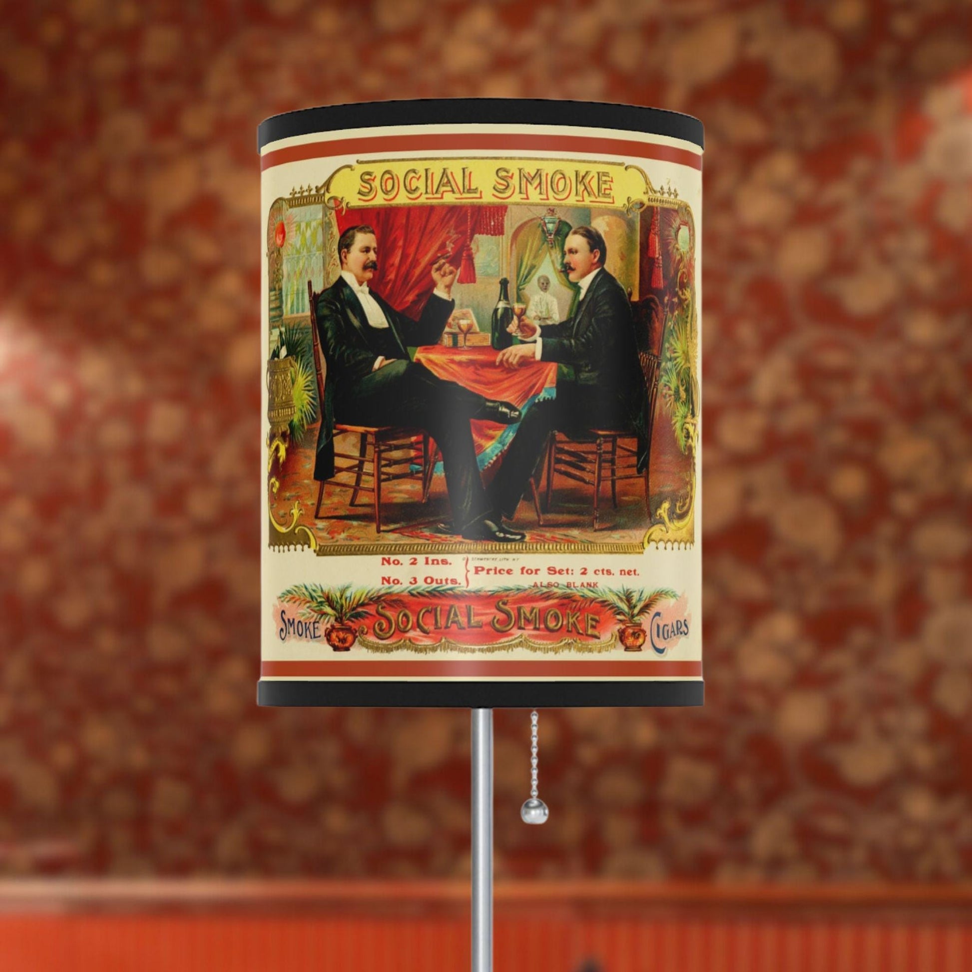 Social Smoke Vintage Cigar Lamp - Cigar Style Co.
