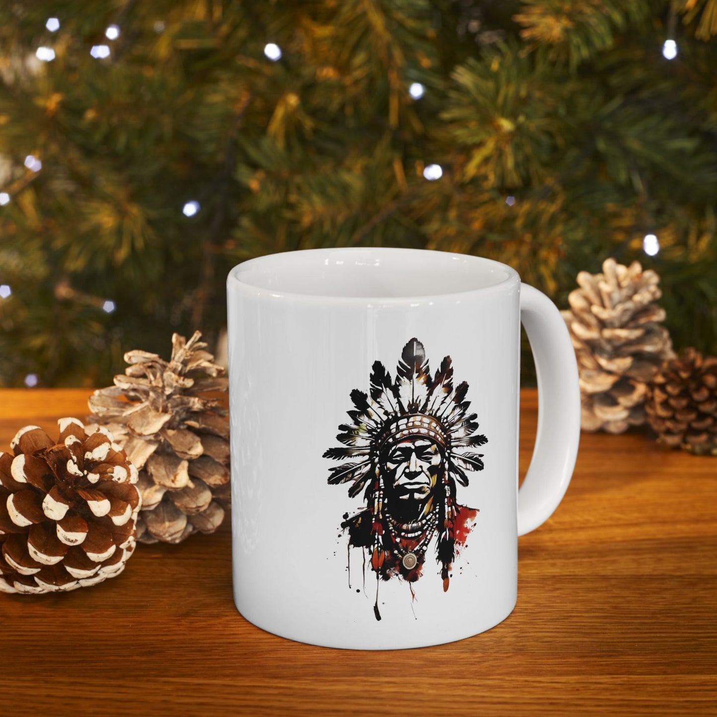 Vintage Retro Cigar Indian Mug - Cigar Style Co.