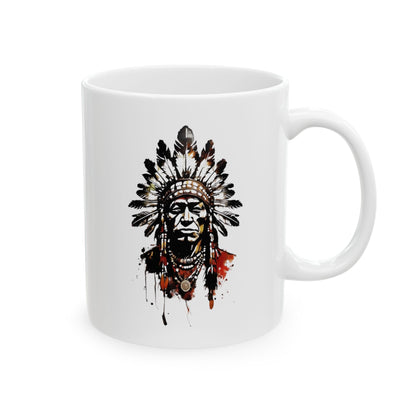 Vintage Retro Cigar Indian Mug - Cigar Style Co.